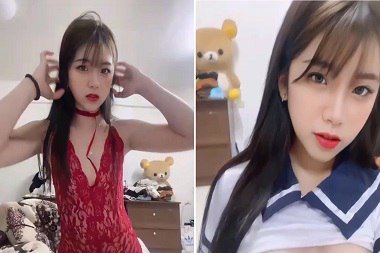 Красивая девушка любит показывать в социальных сетях