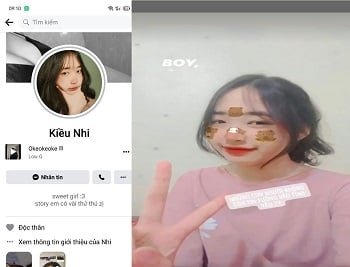 Kieu nhi удовлетворяет жгучую желание