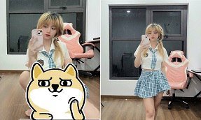 Linh Kute демонстрирует горячий клип супер острых глаз