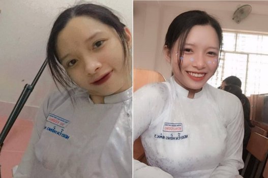 Nguyen Hong Ngan Студенческая студентка возбуждена